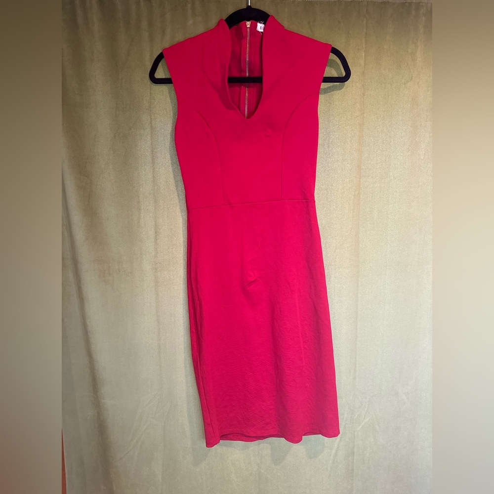 Red Semi Formal/Cocktail/Homecoming Dress, Size M